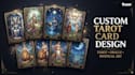 design custom tarot cards, oracle cards