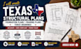 create texas structural plans foundation plans framing and fence drawing