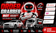 code order grabber bot, grabhub bot, doordash bot, lyft bot, spark bot, shipt