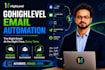 setup ghl gohighlevel email automation, SMS automation workflows