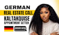 german b2b real estate cold calling appointment setting lead generation