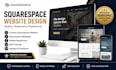 design squarespace website, squarespace redesign, business website