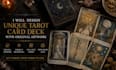 design a unique tarot card deck with original artwork