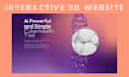 interactive 3d animated website 3d spline wordpress animation css gsap threejs