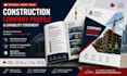 design a professional construction company profile and capability statement