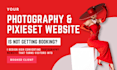 design squarespace photography website redesign pixieset photography website