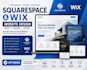 squarespace website design squarespace redesign wix website design wix redesign