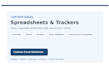 create a custom excel spreadsheet, tracker, or template