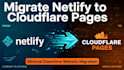 migrate netlify websites to cloudflare pages with dns and SSL setup