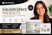 build squarespace website design squarespace redesign squarespace website