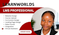 build online learning lms website learnworlds website, course upload website