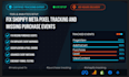 fix missing purchase events and shopify meta pixel tracking issues