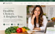 design squarespace nutritionist dietitian website meal plan wellness website