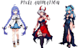 create pixel animation pixel art animation pixel sprite sheet game character art