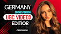 do a natural spokeperson and ugc video content