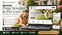 build squarespace poop scooper website pet care pet walker website