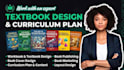 format, design educational textbook, workbook, curriculum plan, KDP canva layout
