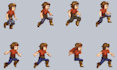 create custom 2d pixel art character assets and animation sprite sheets