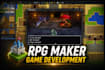 develop your rpg maker mv or mz game, systems, plugins and mechanics