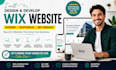 design wix website, redesign, wix studio and SEO