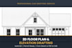 autocad 2d floor plan drafting and architectural permit drawing