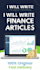 write finance and investment articles with SEO