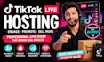 professionally host your tiktok live and boost engagement