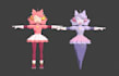 model 3d characters and props