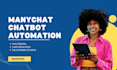 build many chat manychat ai chatbot automation workflow for instagram facebook