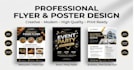 design professional flyer poster and promotional graphics