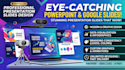 design animated powerpoint, canva, google slides presentations