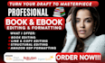 do children book editing and rhyme picture editing