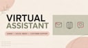 provide virtual assistant and social media support