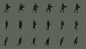 do pixel art character, sprite sheet, pixel art animation, isometric pixel art
