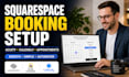 set up squarespace acuity scheduling calendly online booking appointment system
