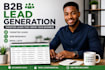 do targeted b2b lead generation web research email list data collection