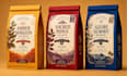create coffee or tea packaging, coffee bag, pouch, label, mylar bag design