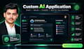build a custom ai application, ai agent, chatbot and rag solution