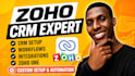 build and automate zoho CRM, zoho one, and zoho books