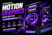 create professional motion graphics