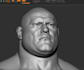 create 3d head bust model, head sculpt and 3d modeling for 3d printing