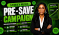 create spotify pre save campaign, music release and spotify pre save promotion