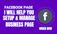 do professional facebook business page setup to grow
