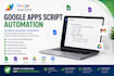 build custom google apps script solutions