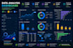 data analysis, excel dashboard, power bi dashboard and sql
