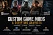 create custom ck3 mod, bg3 mod, skyrim mod, hoi4 mod, game modding and scripting