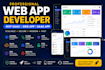 develop web app, school management, clinic, lms, saas app, crm, pos, erp,bug fix