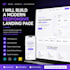 build a mordern responsive landing page