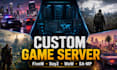 build custom fivem, dayz, wow and samp servers with scripts