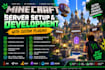 setup and develop minecraft server with custom plugins